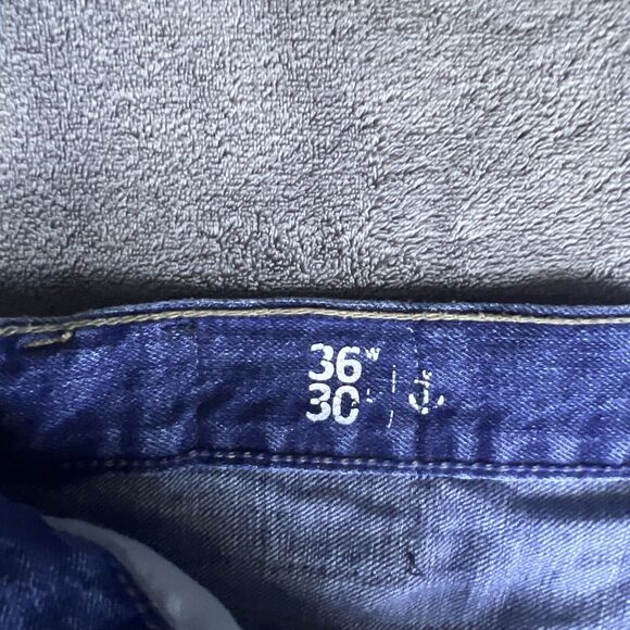 Nautica Mens Jeans Blue Tag Size 36x30 (36x30.5) Wide Leg Medium Wash Denim - Picture 5 of 12